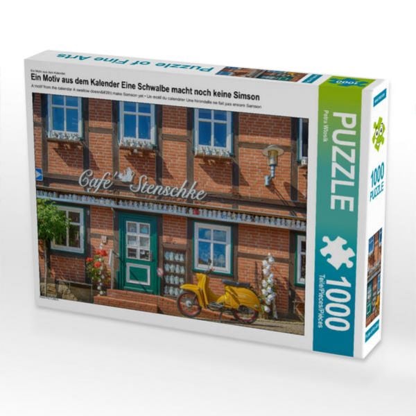 CALVENDO Puzzle Ein Motiv aus dem Kalender Eine Schwalbe macht noch keine Simson 1000 Teile Lege-Größe 64x48cm Foto-Puzzle für glückliche Stunden