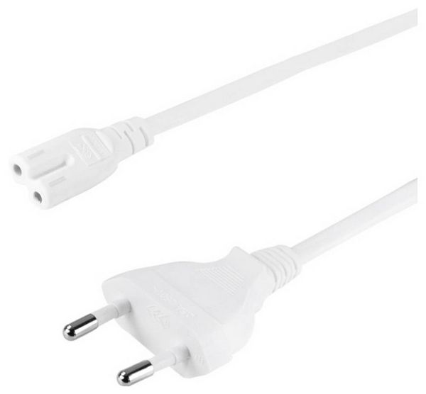 LogiLink CP195W Strom Netzkabel Weiß 10.00m