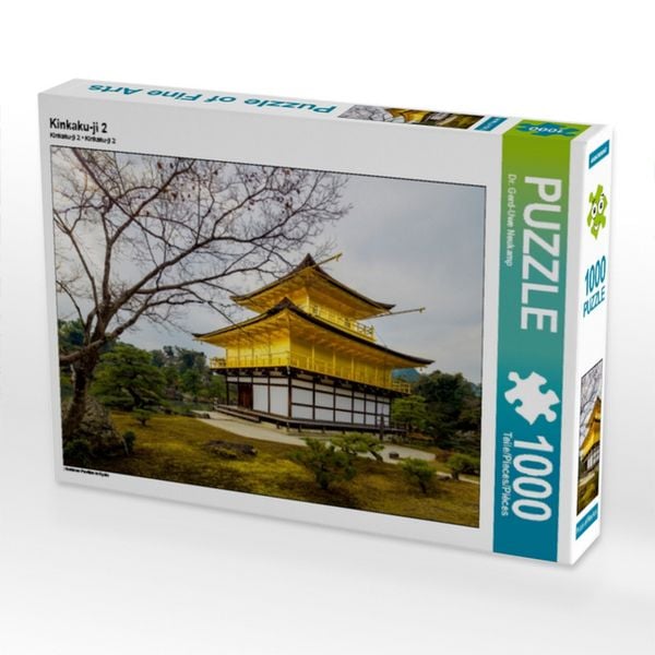 CALVENDO Puzzle Kinkaku-ji 2 1000 Teile Lege-Größe 64x48cm Foto-Puzzle für glückliche Stunden