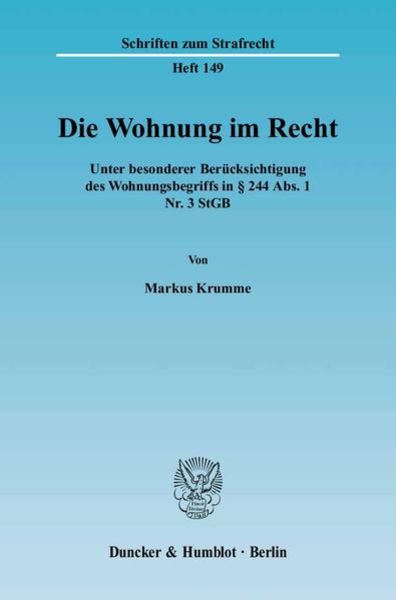 Die Wohnung im Recht.