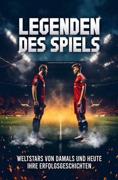 Legenden des Spiels: 50 Fußball Weltstars von damals und heute - Ihre Erfolgsgeschichten Ideal als Fußball Geschenk für Jungs & Erwachsene