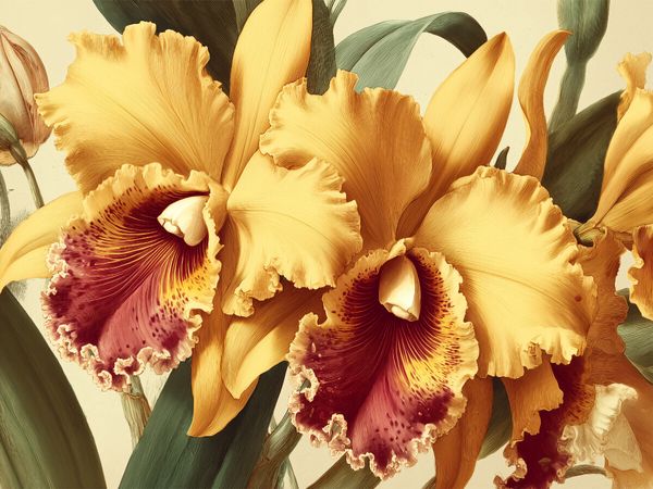 CALVENDO Puzzle Exotische Orchideen - edel, selten und faszinierend 1000 Teile Lege-Größe 64x48cm Foto-Puzzle für glückliche Stunden