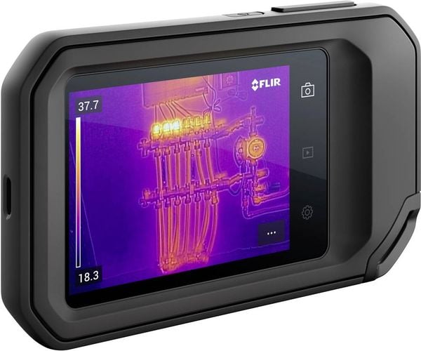 FLIR C5 (Wi-Fi) Wärmebildkamera -20 bis +400 °C 8.7 Hz MSX®, Integrierte LED-Lampe, integrierte Digitalkamera, WiFi