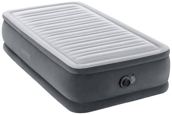 Intex 64412ND TWIN COMFORT-PLUSH AIRBED Luftbett (L x B x H) 191 x 99 x 46cm Grau