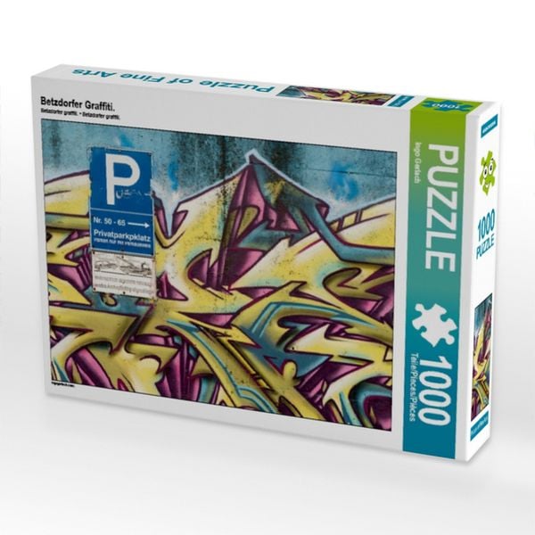 CALVENDO Puzzle Betzdorfer Graffiti. 1000 Teile Lege-Größe 64x48cm Foto-Puzzle für glückliche Stunden