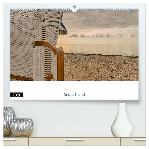 Küstenregionen Deutschland (hochwertiger Premium Wandkalender 2026 DIN A2 quer), Kunstdruck in Hochglanz