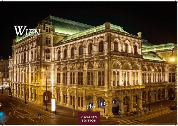 Wien Kalender 2027 – Wandkalender Fotokalender Österreich Kalender Alpenländer 24x35cm - Beeindruckende Bilder von Wien’s schönsten Sehenswürdigkeiten