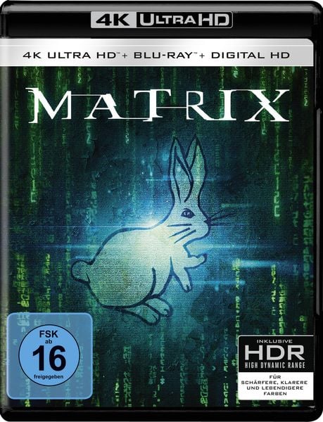 Matrix (4K Ultra HD) (+ 2D-Blu-ray remastered) (+ Bonus-Blu-ray)