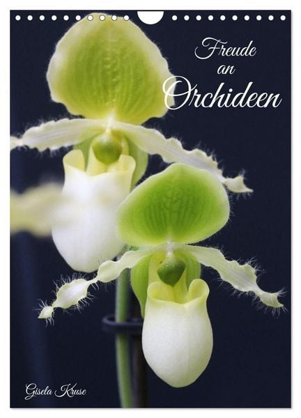 Freude an Orchideen (Wandkalender 2027 DIN A4 hoch), CALVENDO Monatskalender