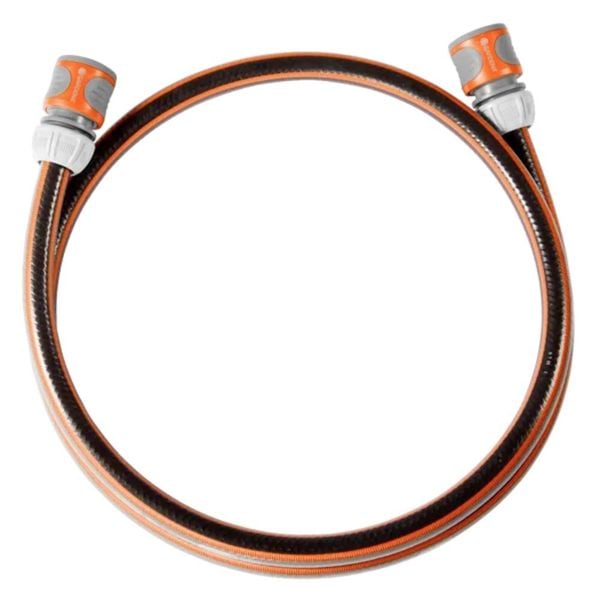 GARDENA 18040-20 Gartenschlauch Schlauch-Innen-Ø=13 mm 1.5 m 1/2 Zoll 1 St. Schwarz, Orange