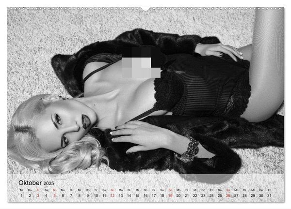 Pure Erotik. Emotionale Momente der Verführung (hochwertiger Premium Wandkalender 2025 DIN A2 quer), Kunstdruck in Hochglanz
