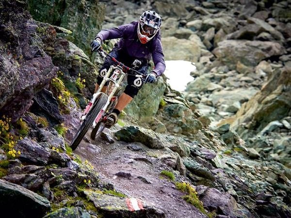 CALVENDO Puzzle Mountainbike Freeride Momente 1000 Teile Lege-Größe 640 x 480 cm Foto-Puzzle Bild von Dirk Meutzner