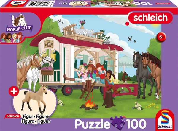KIPU100T. Schleich Horse Club, Hannoveraner Fohlen mit Add-on