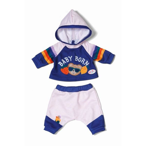 BABY born Jogging Anzug Navy 43cm
