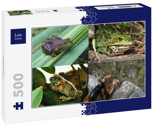 Lais Puzzle Collage Frosch 500 Teile