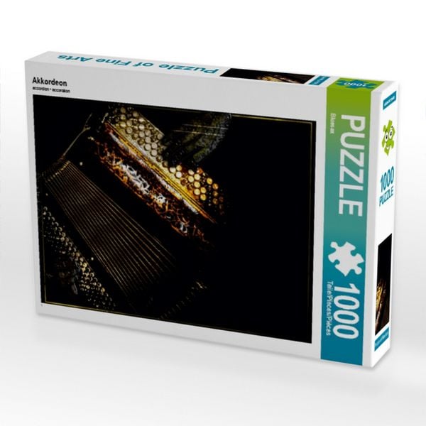 CALVENDO Puzzle Akkordeon 1000 Teile Puzzle hoch 1000 Teile Lege-Größe 64 × 48 cm Foto-Puzzle für glückliche Stunden