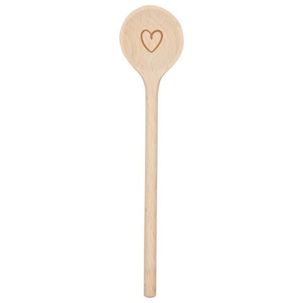 Goki 51487 - Kochlöffel, Holz, 20 cm, Zubehör für Kinderküche/Kaufladen