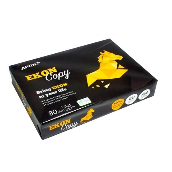 Kopierpapier EKON 80g/m² weiß DIN A4 500 Blatt