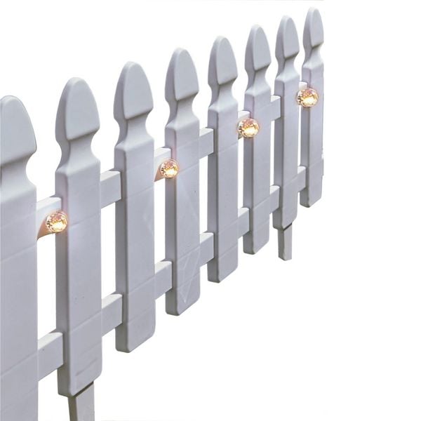 HTI-Living Zierzaun Nessa Solar, Gartenzaun Zierzaun Nessa Solar, Gartenzaun