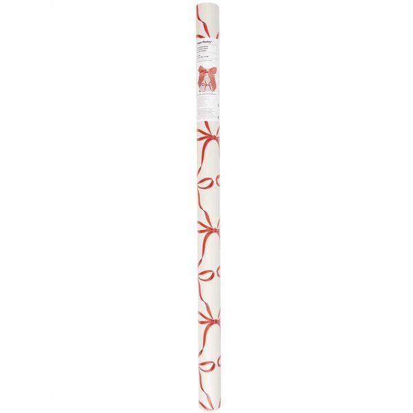 Geschenkpapier Schleifen, Classic Rot,