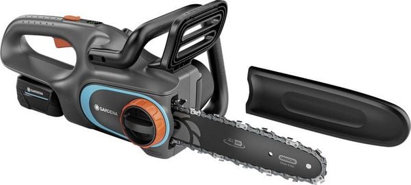 GARDENA Akku-Kettensäge PowerSaw 250/18V Ready-To-Use Akku Akku-Kettensäge inkl. Akku 45 Wh 18 V Schwertlänge 250 mm