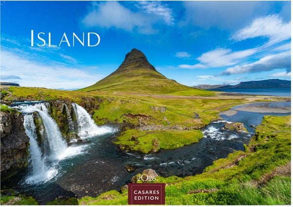 Island Kalender 2026 – Wandkalender Fotokalender Naturkalender 35x50cm Grosses Format – Hochwertiger . mit atemberaubenden Island-Landschaften