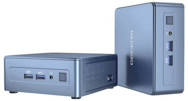 GEEKOM Mini PC Mini IT12 Intel® Core™ i5 i5-12450H 4.4 GHz 16 GB RAM 512 GB SSD Intel UHD Graphics Win 11 Pro Mini IT12