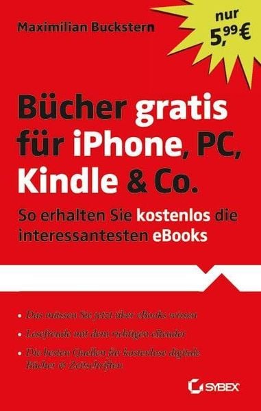 Buckstern, M: Bücher gratis für iPhone, PC, Kindle & Co.