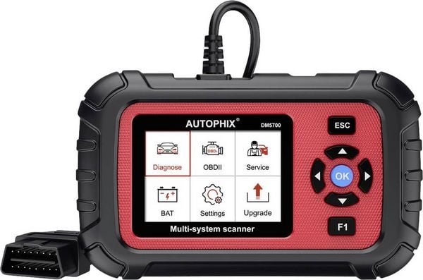 Autophix OBD II Diagnosetool DM5700 Passend für (Auto-Marke): Acura, Audi, BMW, BMW (Motorrad), Smart, Mercedes Benz, MINI