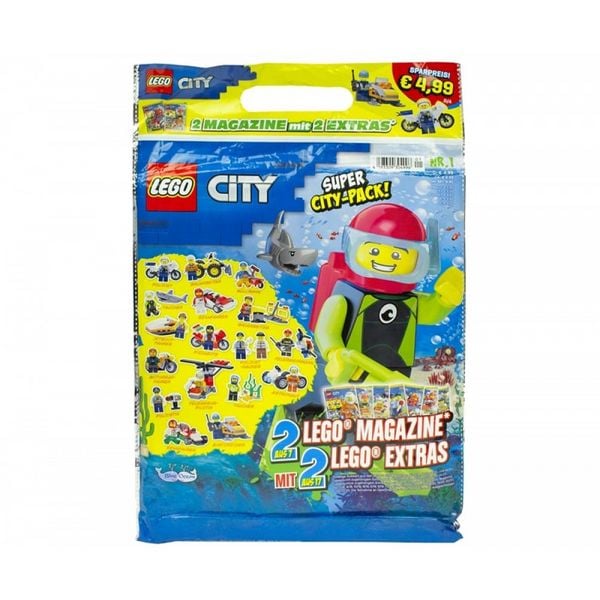 Blue Ocean XL Blindbag LEGO City-Super-City-Paket!