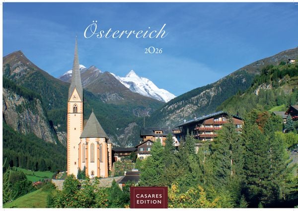 Österreich Kalender 2026 – Wandkalender Fotokalender Österreich Kalender Alpenkalender Alpenländer 24x35cm - Atemberaubende Landschaften . m