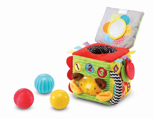 Vtech 80-528204 1-2-3 Kuschelwürfel