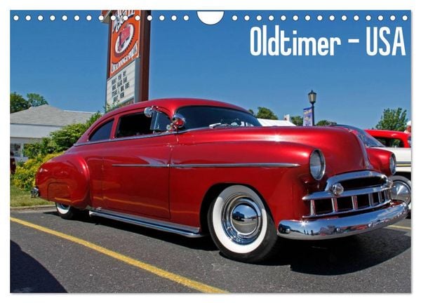 Ami Schlitten 2026 (Wandkalender 2026 DIN A4 quer), CALVENDO Monatskalender