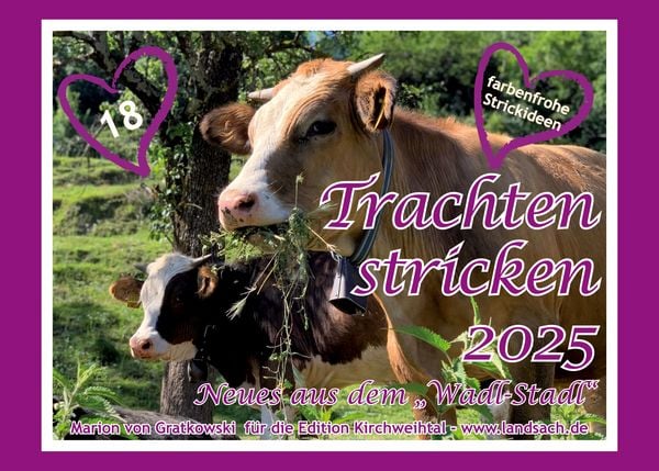 Trachten stricken 2025 - Neues aus dem Wadl-Stadl