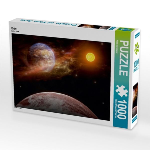 CALVENDO Puzzle Erde 1000 Teile Lege-Größe 64x48cm Foto-Puzzle für glückliche Stunden