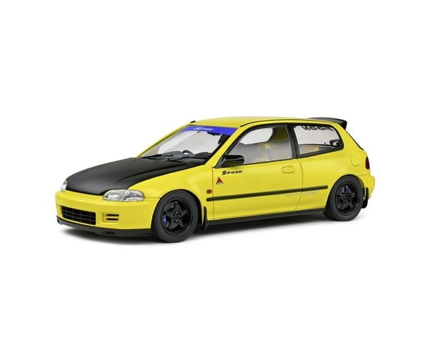 Solido Honda Civic (EG6) 1991 gelb 1:18 Modellauto
