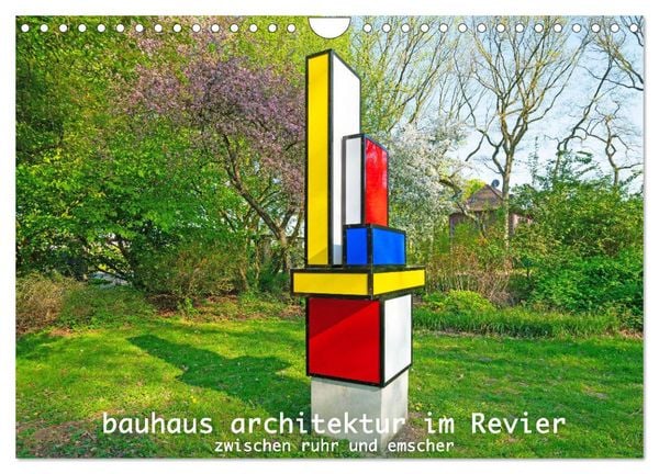 Bauhaus-Architektur im Ruhrgebiet (Wandkalender 2026 DIN A4 quer), CALVENDO Monatskalender