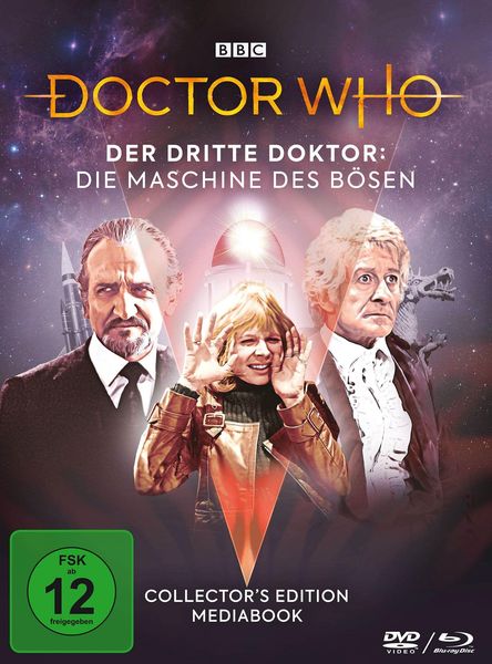 Doctor Who: Der Dritte Doktor - Die Maschine des Bösen - Mediabook Edition (+ DVD) (+ Bonus-DVD) LTD.