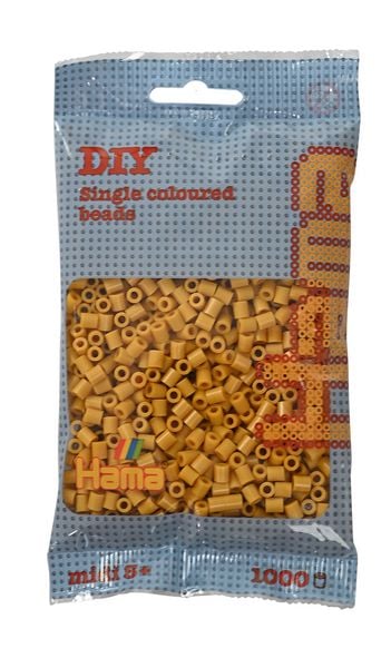 Hama 207-122 - DIY Bügelperlen Midi 5+, ca. 1000 Stück, Curry