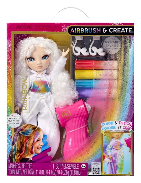 Puppe Rainbow High Air Brush & Create Fashion Dolls Green Eyes