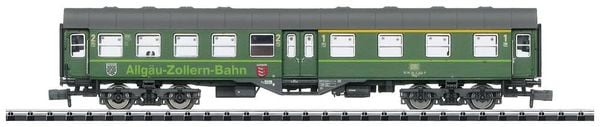 MiniTrix 18454 N Umbauwagen AByg 503 Allgäu-Zollern-Bahn der DB 1./2. Klasse