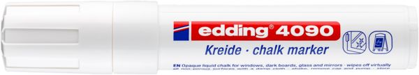 edding 4090 Kreidemarker WindowMarker 4-15mm weiß