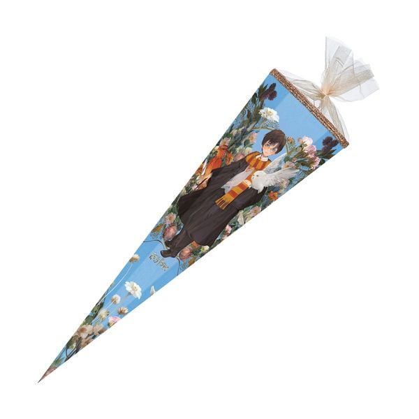 Nestler Schultüte Harry Potter Fantasy eckig mit Tüllverschluss 85cm