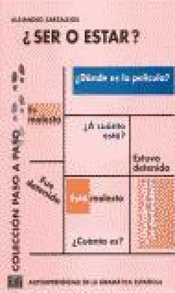 Ser o estar : autoaprendizaje de la gramática española