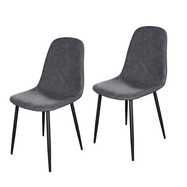 HTI-Living Stuhl Savannah PU 2er-Set Stuhl Savannah PU 2er-Set