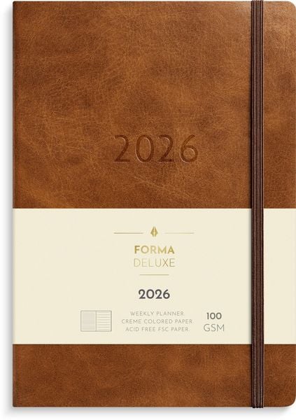 Burde Kalender 2026 Kalender 2026 Agency A5 Forma Deluxe bra