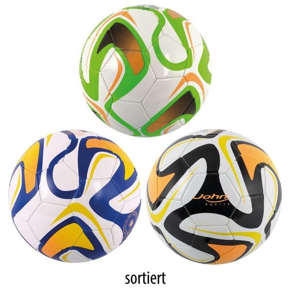 John Fussball League Größe 5 3fach sortiert