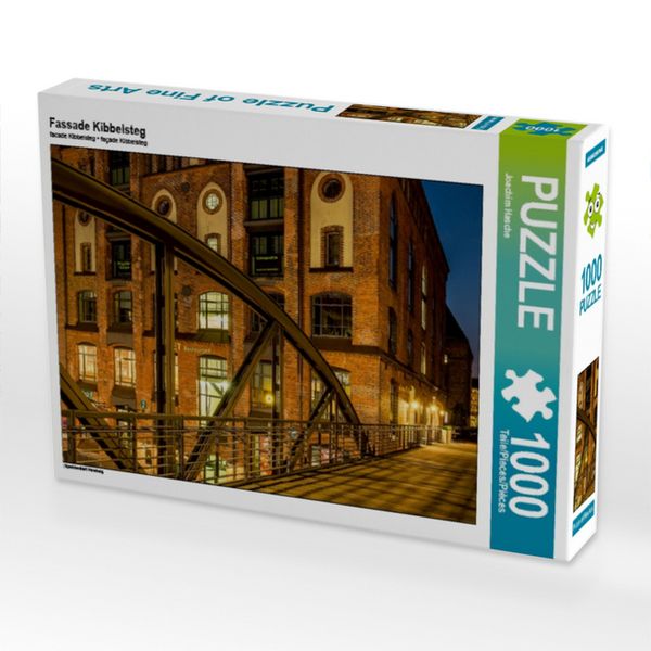 CALVENDO Puzzle Fassade Kibbelsteg 1000 Teile Lege-Größe 64x48cm Foto-Puzzle für glückliche Stunden