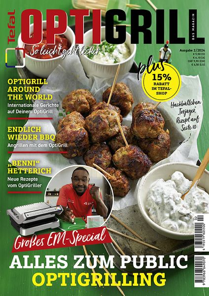 Tefal OptiGrill Magazin: So leicht geht lecker - Großes EM-Special