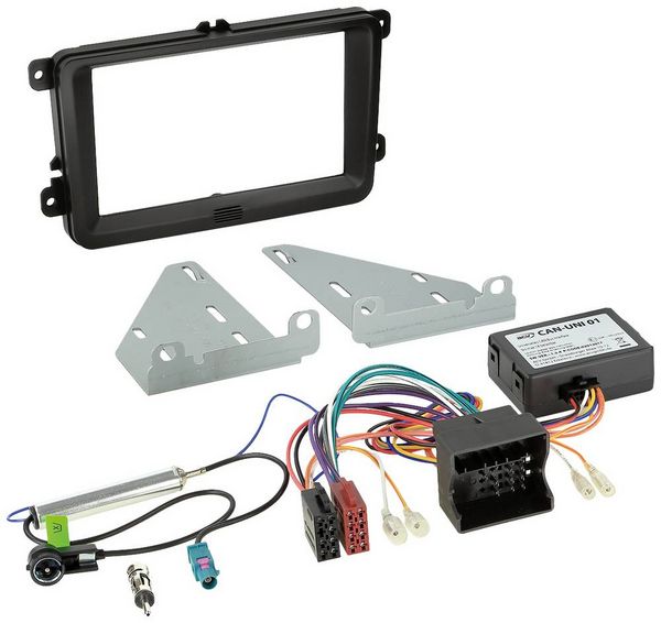 ACV 621320-30-01 Autoradio Einbaublende DoppelDIN Passend für (Auto-Marke): Seat, Skoda, Volkswagen